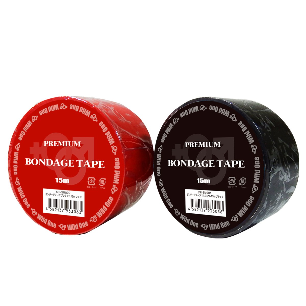 Bondage Tape Premium 15米紅